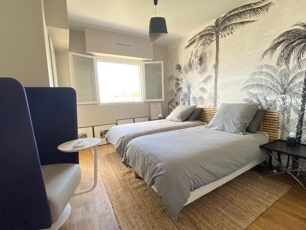 T3 Climatise Villa Juana Avec Parking Et Proche Plage 昂蒂布 外观 照片